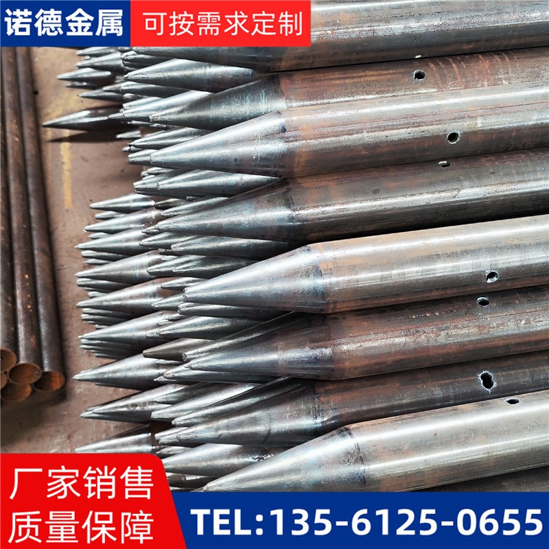 潜江隧道入岩超前小导管